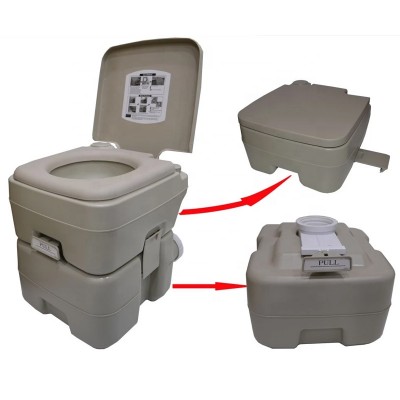 portable toilet 20L Outdoor Flush camping toilet